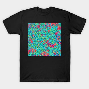 omg pattern abstract background T-Shirt